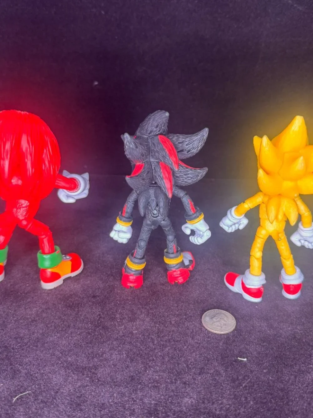 Sonic the Hedgehog Action Figure Lot & 30th Anniversary Comic Bundle